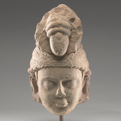Head of a Male, Probably a Bodhisattva
