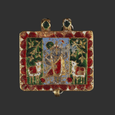 Amulet Plaque with Shri Nathji