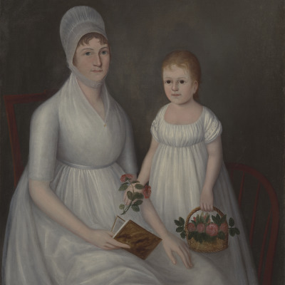 Portrait of Mrs. West and her Daughter, Mary Ann West