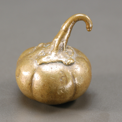 Gold Weight in the form of a Pumpkin