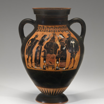 Black-figured Amphora (Storage Vessel)