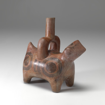Stirrup-Spouted Vessel in the Form of a Llama
