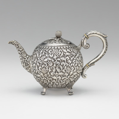 Milk Pitcher from Floral-Pattern Tea Service