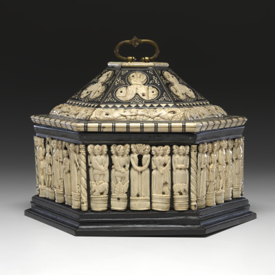 Hexagonal Casket with Stories from Boccaccio's L'Ameto