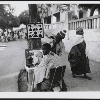 Untitled (Hair Cut, Dakar, Senegal, West Africa)