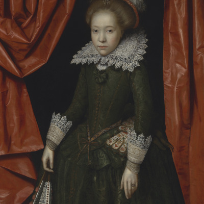 Portrait of a Girl, Presumably Elisabeth de la Fontaine