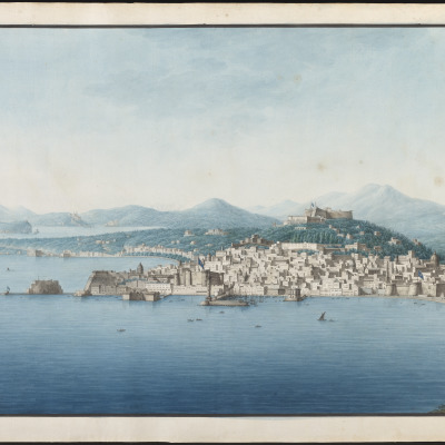 View of Naples from the Mercato