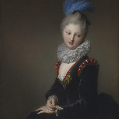 Young Lady with a Love Letter, Presumed Portrait of Charlotte Desmares