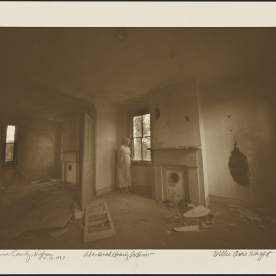 Hanover County, Virginia:  Abandoned House, Interior