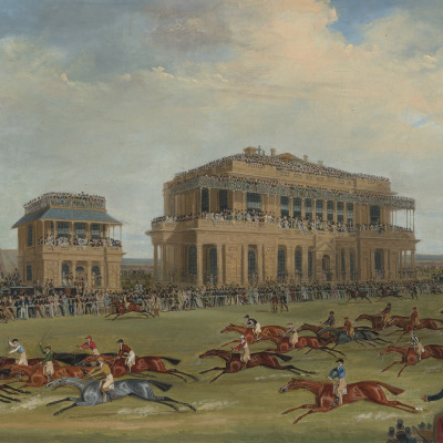 Doncaster Races, 1830: Passing the Judges' Stand
