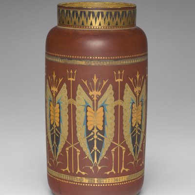 Vase with “Old Bogey” Pattern
