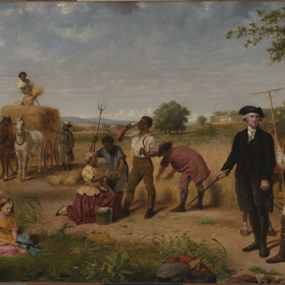 Washington as a Farmer at Mount Vernon
