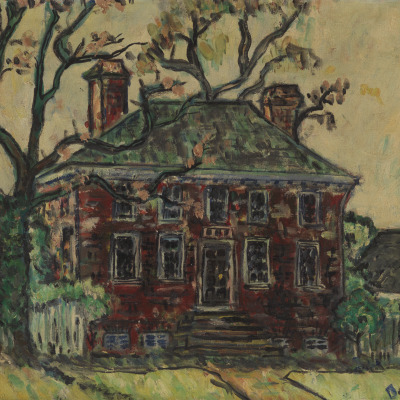 House with Tree, Williamsburg