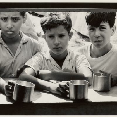 Boys with Cups, Cuba