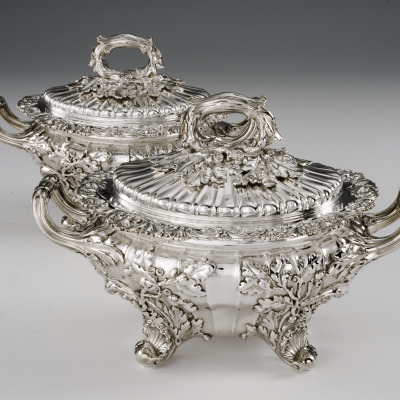 Sauce Tureen and Cover