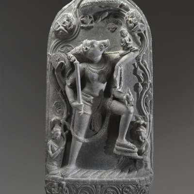 Vishnu as the Boar Avatar (Varaha)
