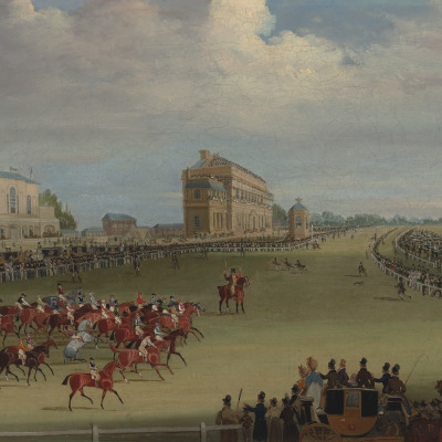 Doncaster Races, 1830: Horses Starting for the St. Leger
