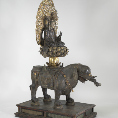 Fugen (Bodhisattva Samantabhadra) on Elephant