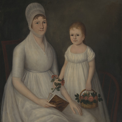 Portrait of Mrs. West and her Daughter, Mary Ann West