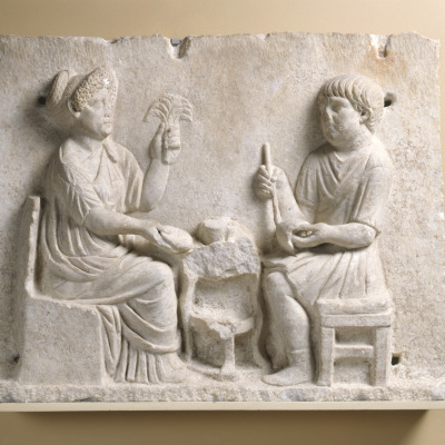 Relief of a Potter and His Wife
