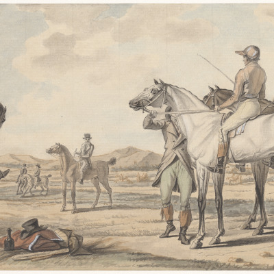 Mounted Jockeys