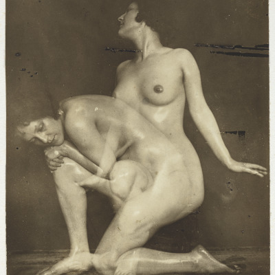 Untitled [Nude Woman Double Exposure]