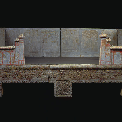 Funerary Couch with Images of Filial Piety