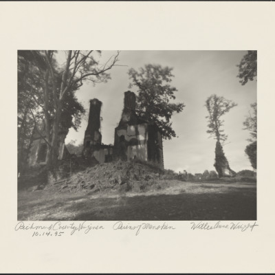 Richmond County VA: Ruins of Menokin