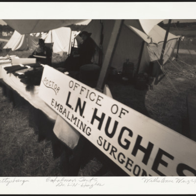 Gettysburg:  Embalmer's Tent - Dr. L. N. Hughes