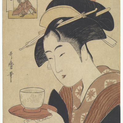 Ariwara no Narihira, from the series Fashionable Six Poetic Immortals