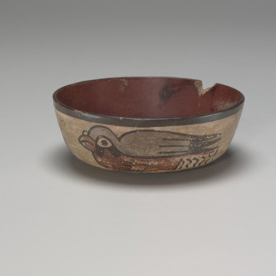 Bowl Decorated with Birds