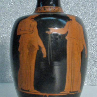Red-figured Oinochoe (Wine Vessel)