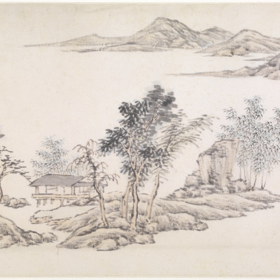 Landscape in the Style of Ni Zan