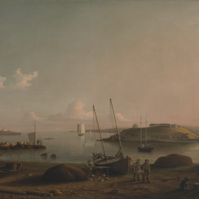 View of Gloucester Harbor