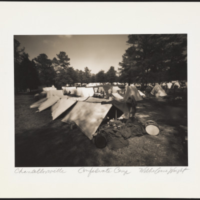 Chancellorsville:  Confederate Camp