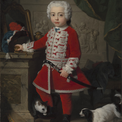 Portrait of a Young Prince in Hungarian Uniform